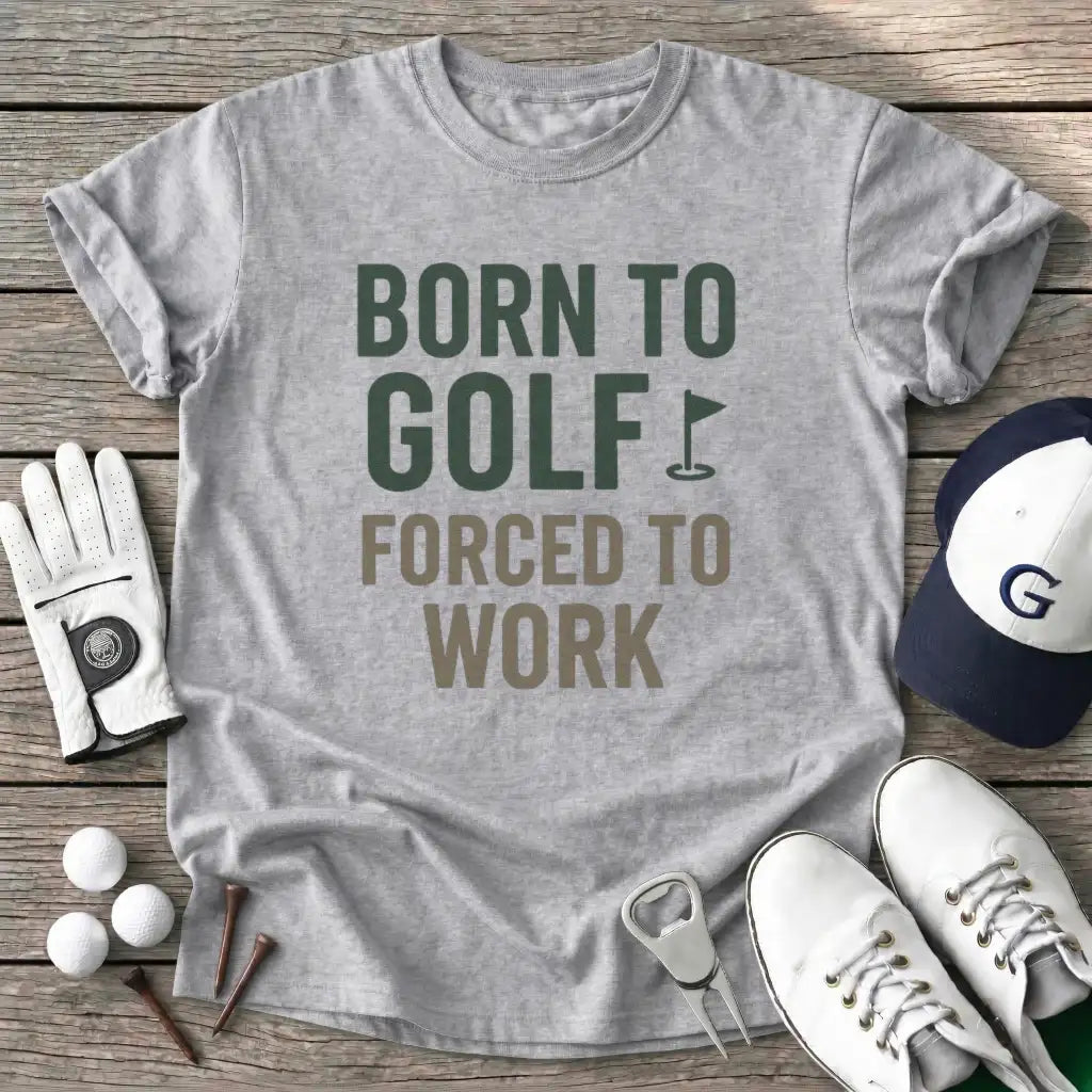 Sport Grey / S Born Golf Forced T-Shirt