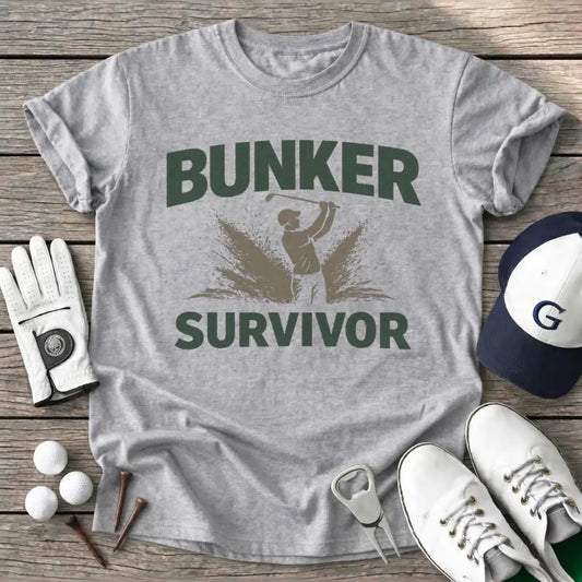 Bunker Survivor T-Shirt in Sport Grey