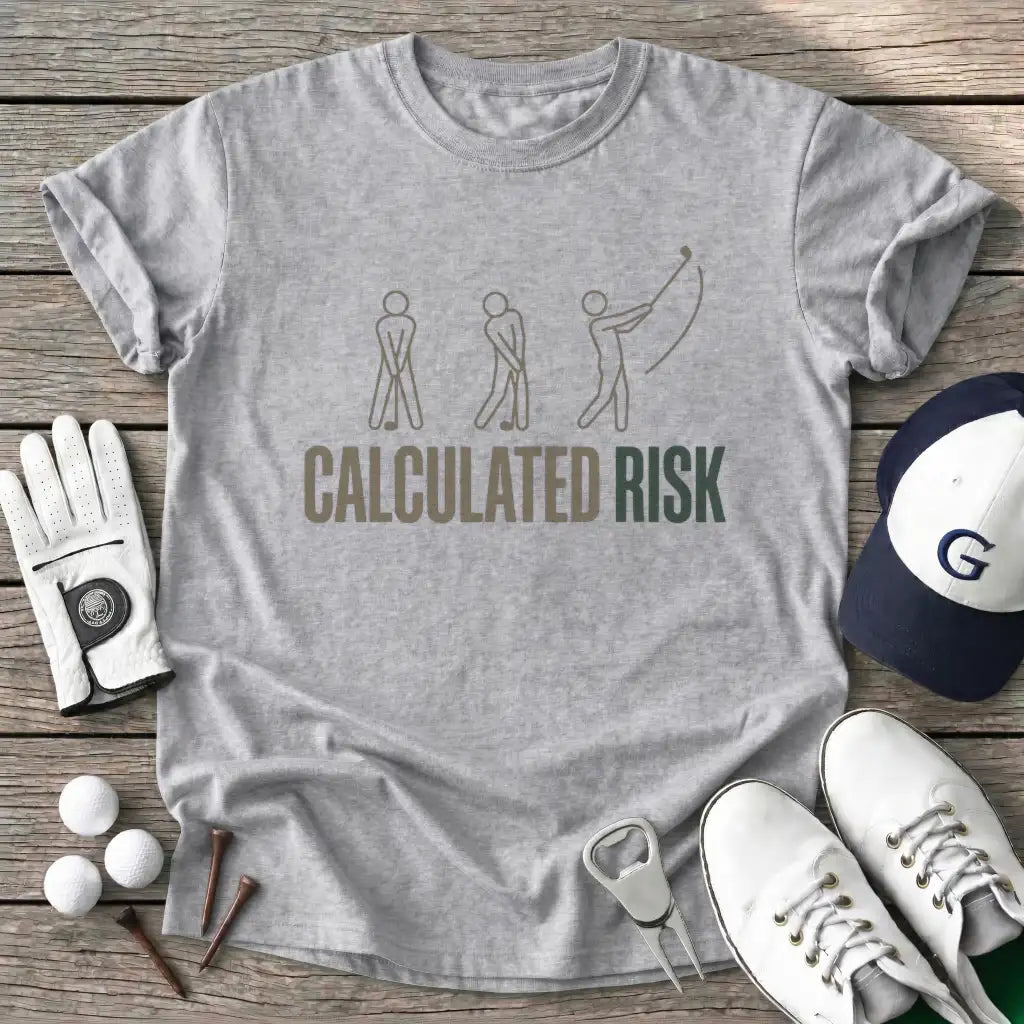Sport Grey / S Calculated Risk T-Shirt
