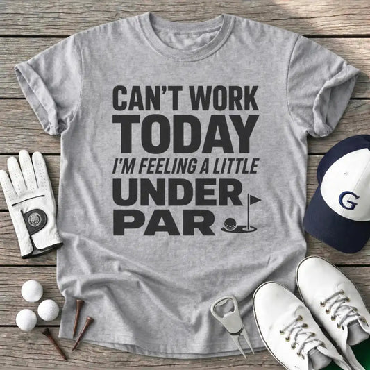 Sport Grey / S Cant Work Today T-Shirt
