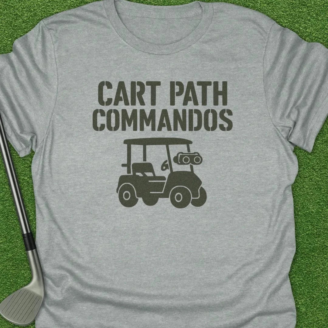 Sport Grey / S Cart Path Commandos T-Shirt