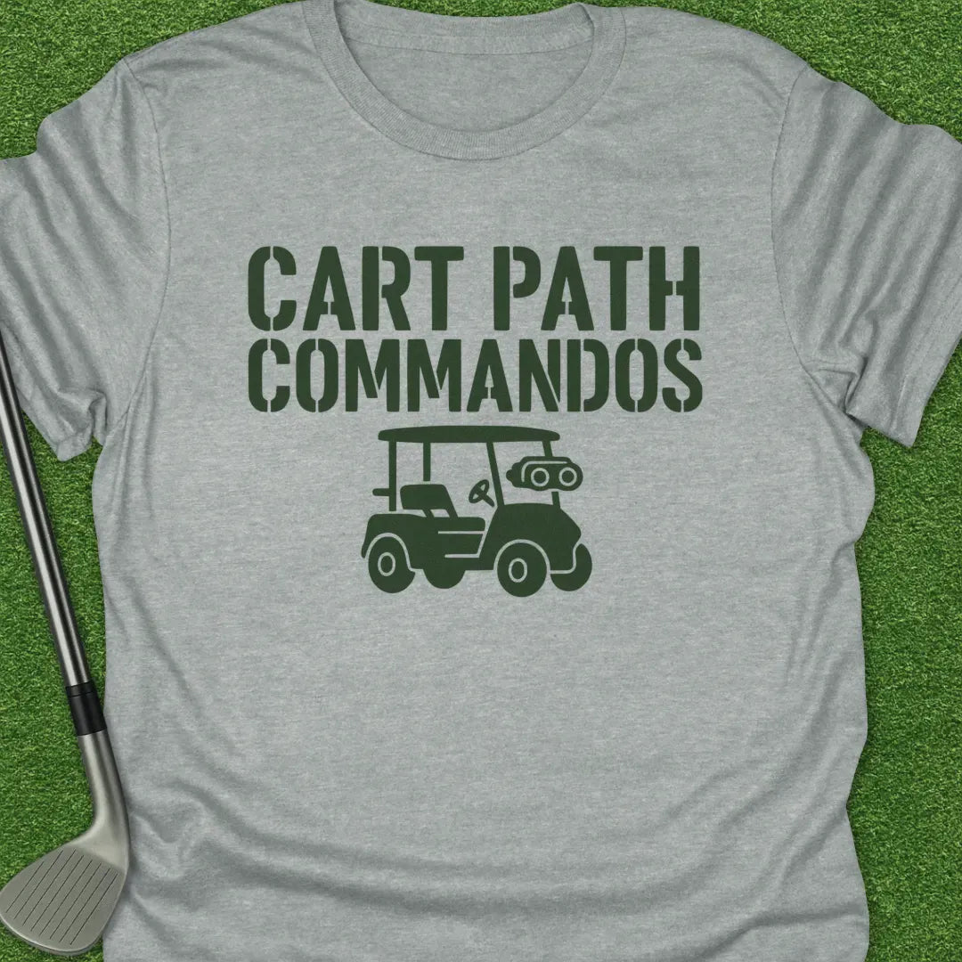 Sport Grey / S Cart Path Commandos T-Shirt