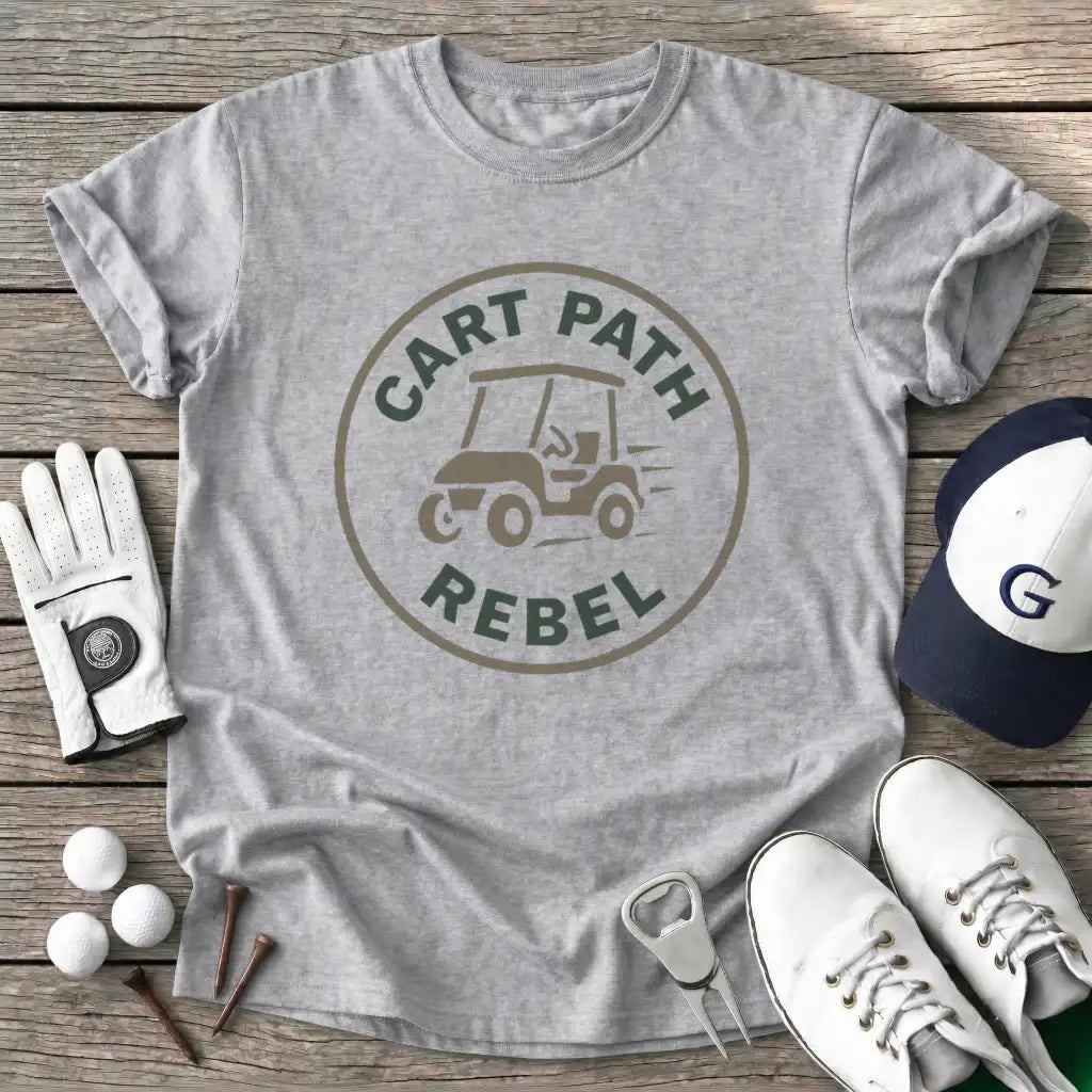 Sport Grey / S Cart Path Rebel T-Shirt