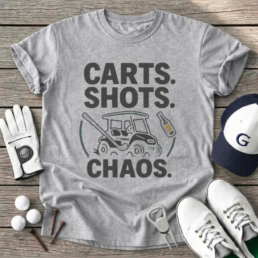 Sport Grey / S Carts Shots Chaos T-Shirt