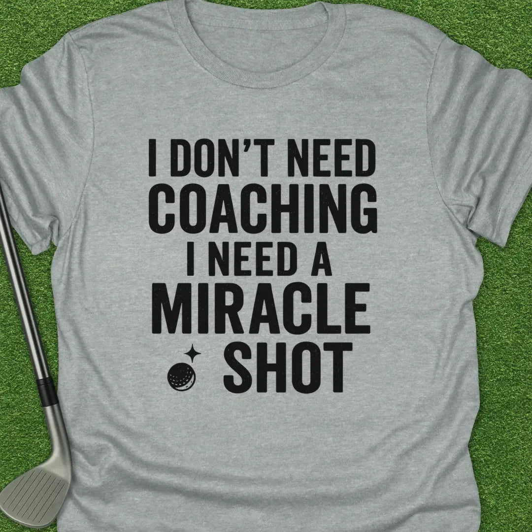 Sport Grey / S Dont Need Coaching T-Shirt