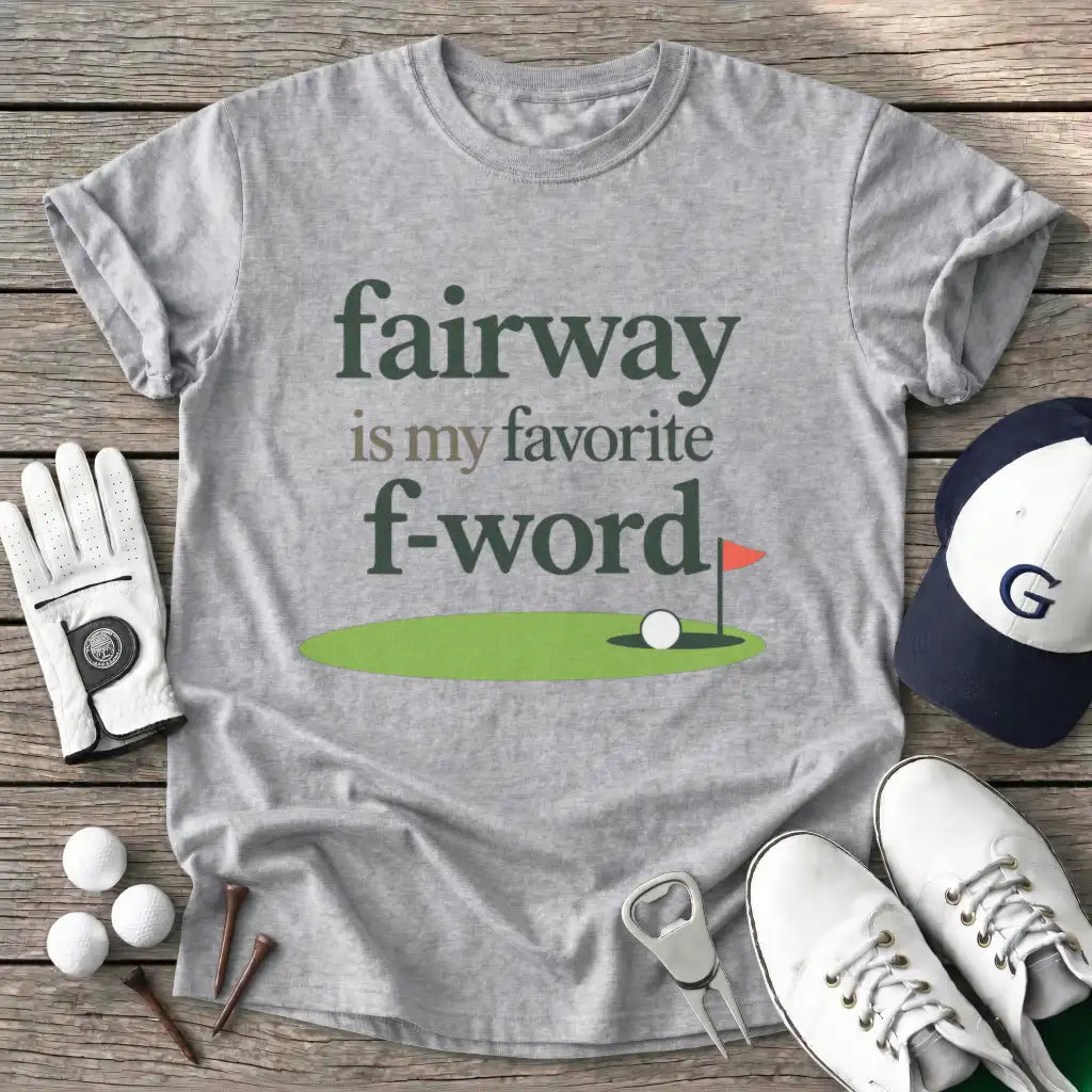 Fairway Favorite T-Shirt in Sport Grey