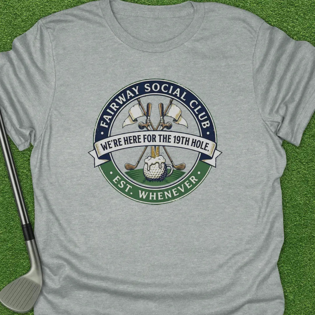 Sport Grey / S Fairway Social Club T-Shirt