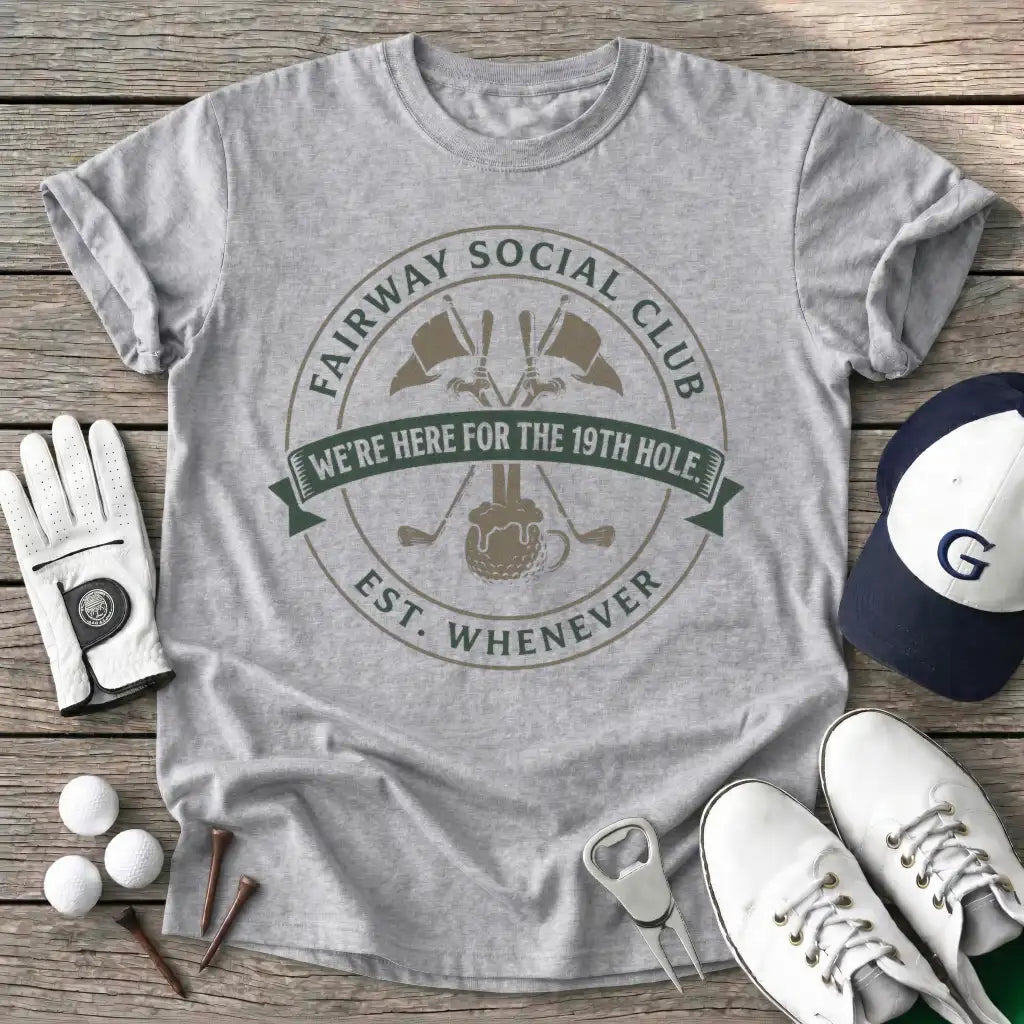 Sport Grey / S Fairway Social Club T-Shirt