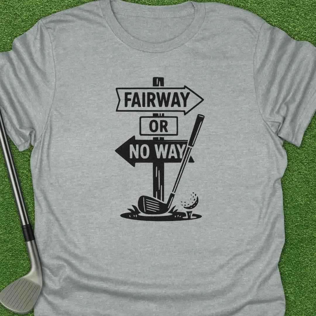 Sport Grey / S Fairway Way T-Shirt