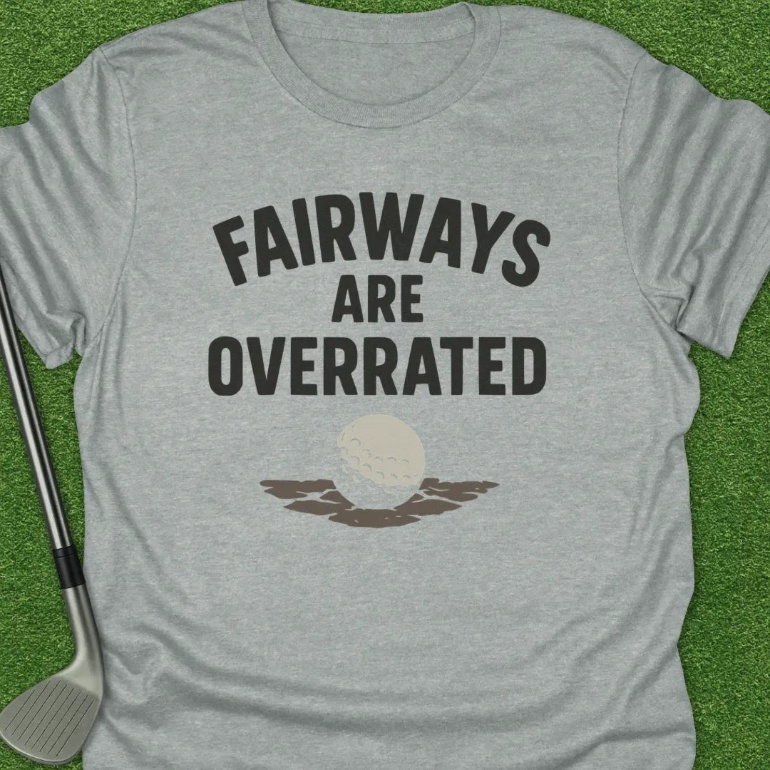 Sport Grey / S Fairways Are T-Shirt