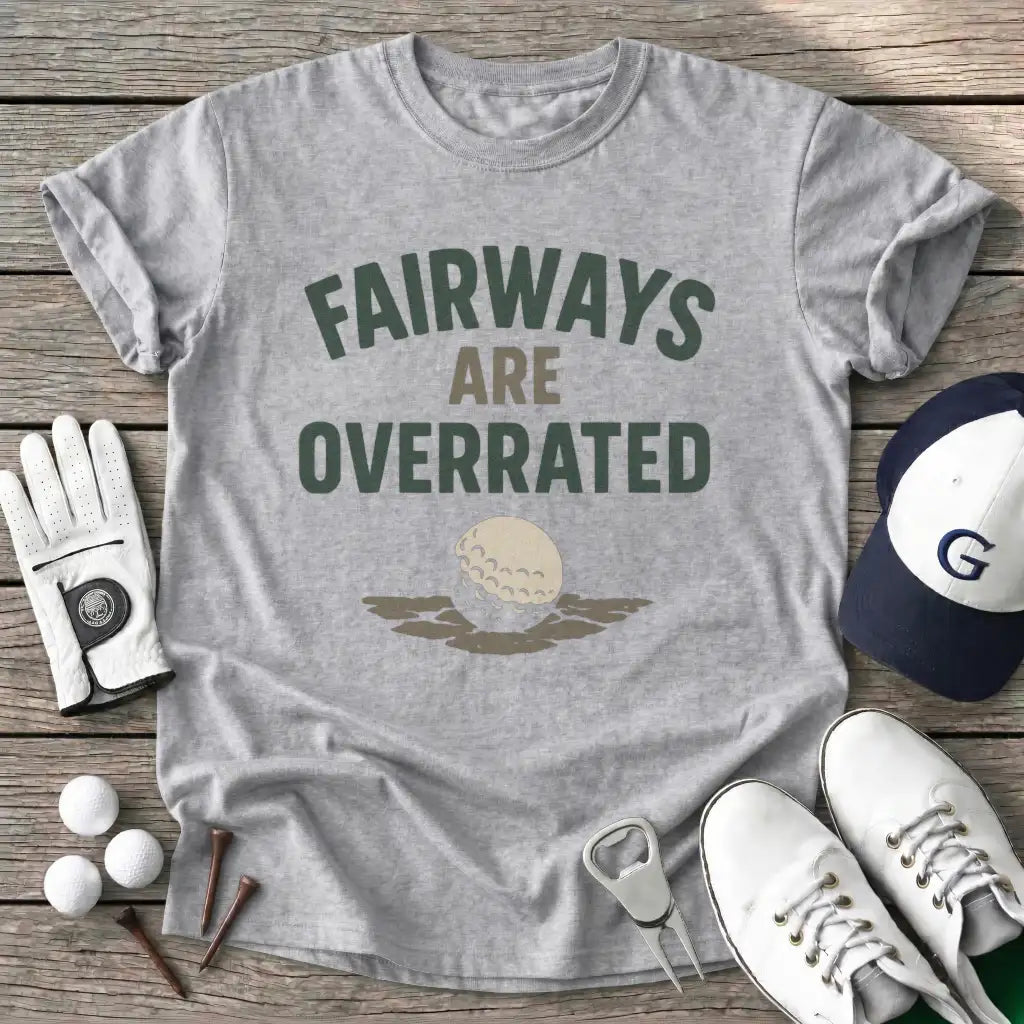 Sport Grey / S Fairways Are T-Shirt