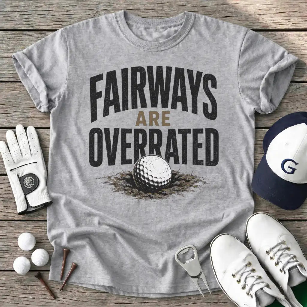 Sport Grey / S Fairways Are T-Shirt