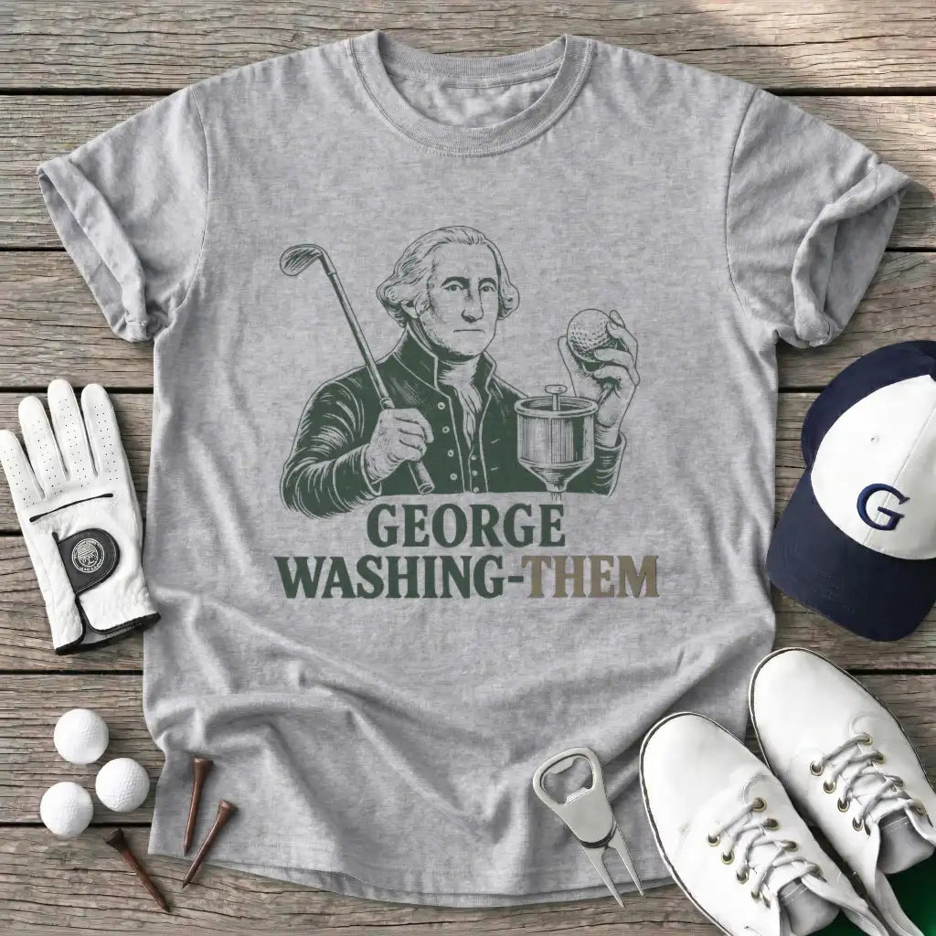 Sport Grey / S George Washingthem T-Shirt