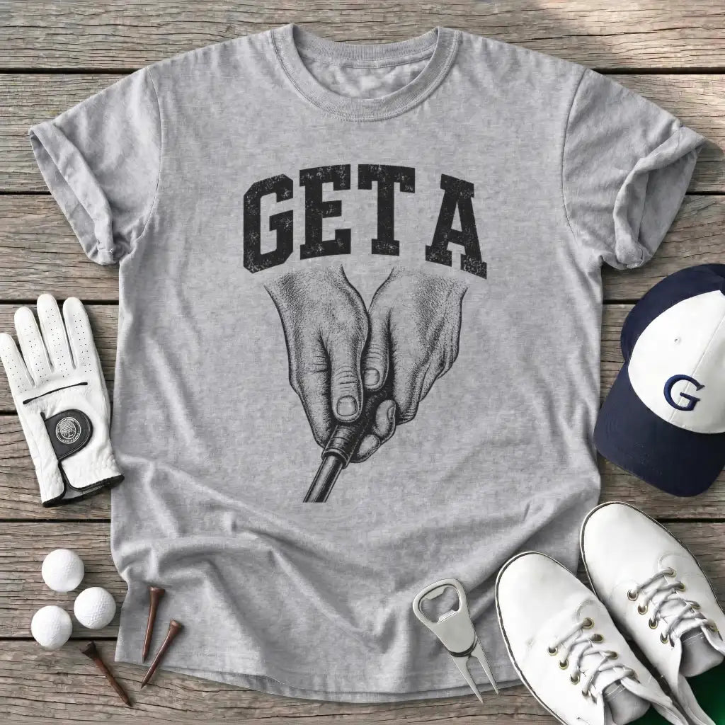 Get Grip T-Shirt in Sport Grey