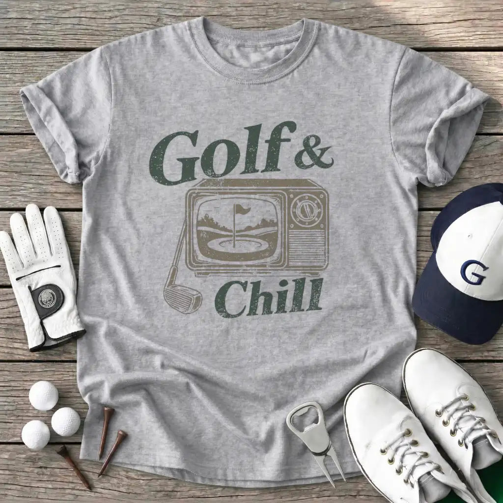 Sport Grey / S Golf And Chill T-Shirt