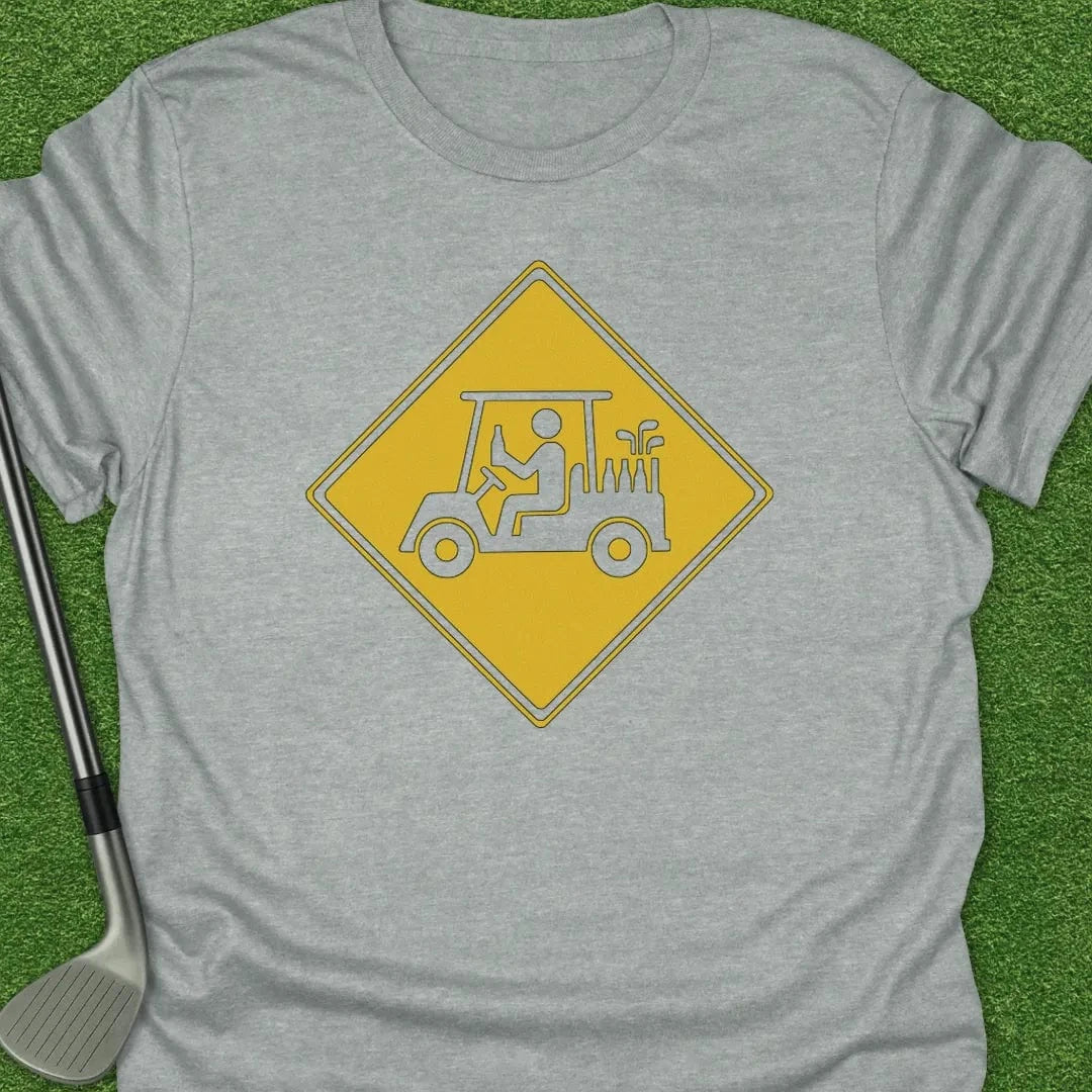 Sport Grey / S Golf Cart Crossing T-Shirt