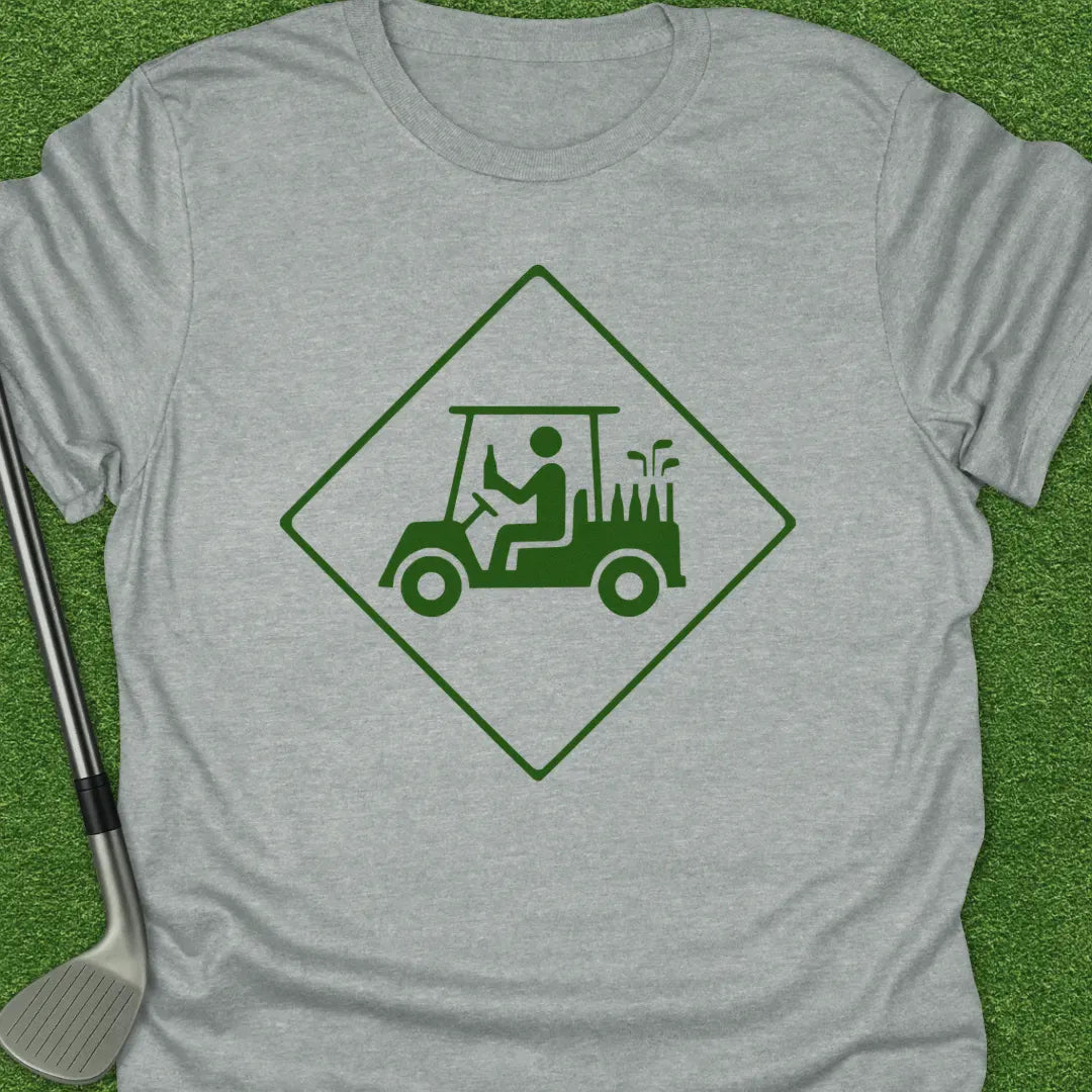Sport Grey / S Golf Cart Crossing T-Shirt