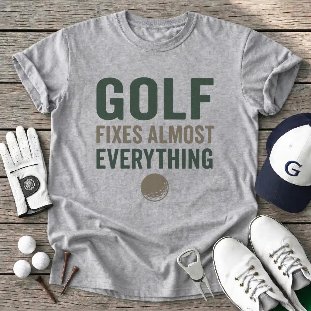 Sport Grey / S Golf Fixes Almost T-Shirt