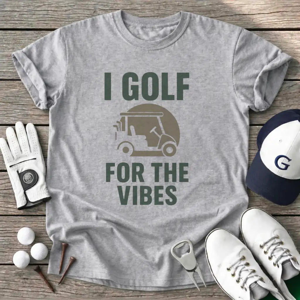 Sport Grey / S Golf For The Vibes T-Shirt