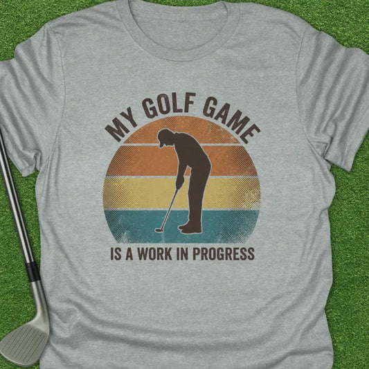 Sport Grey / S Golf Game Work T-Shirt