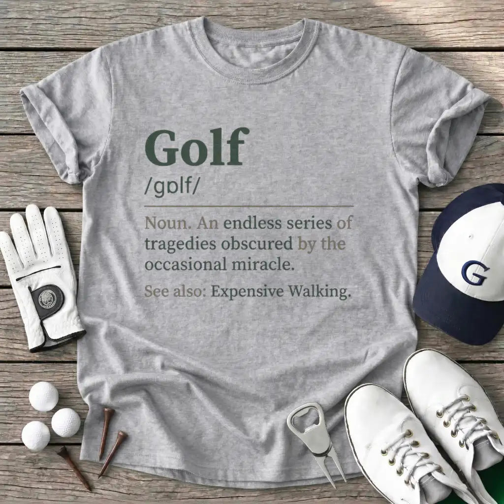 Sport Grey / S Golf Glf Noun T-Shirt