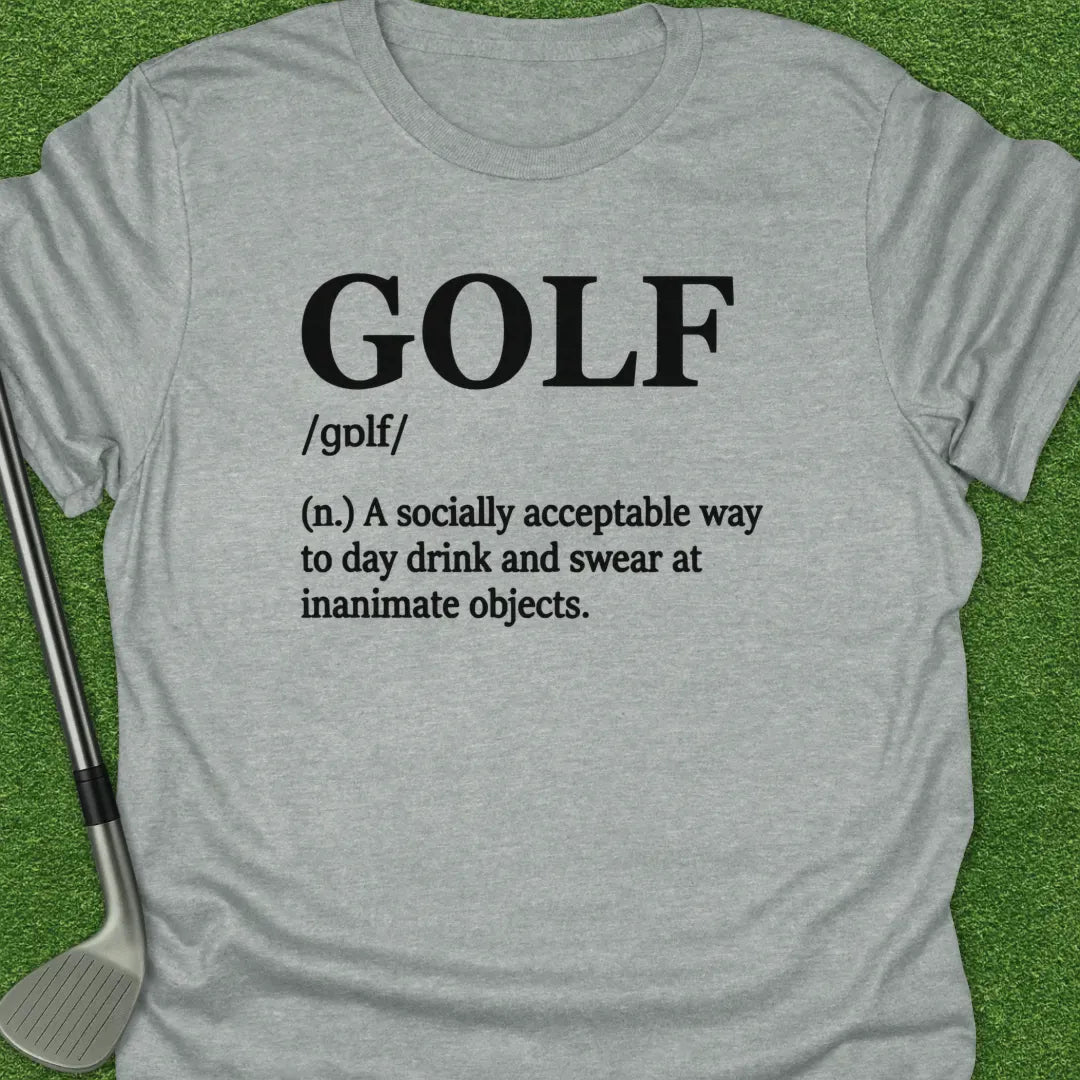 Sport Grey / S Golf Glf Socially T-Shirt