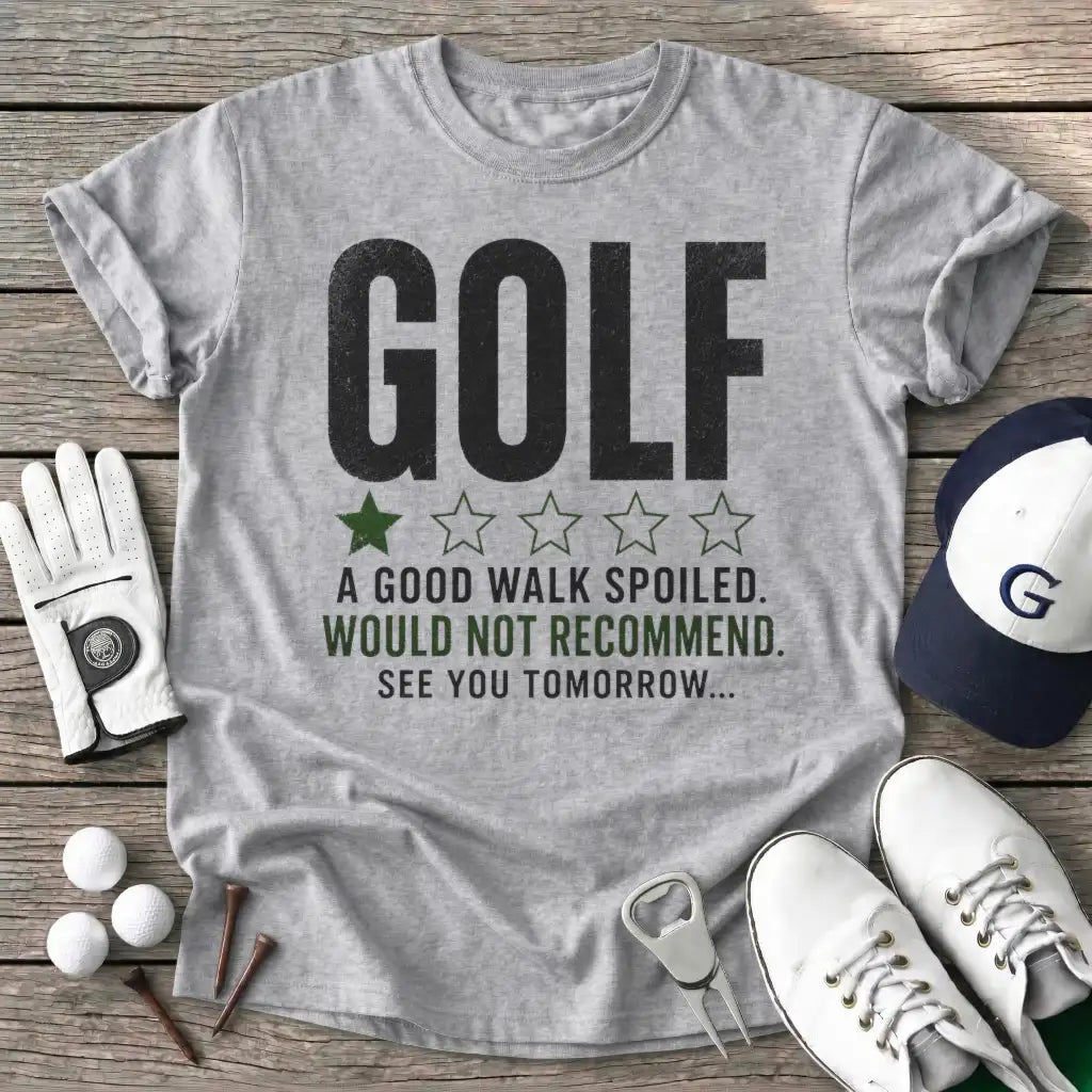 Sport Grey / S Golf Good Walk T-Shirt