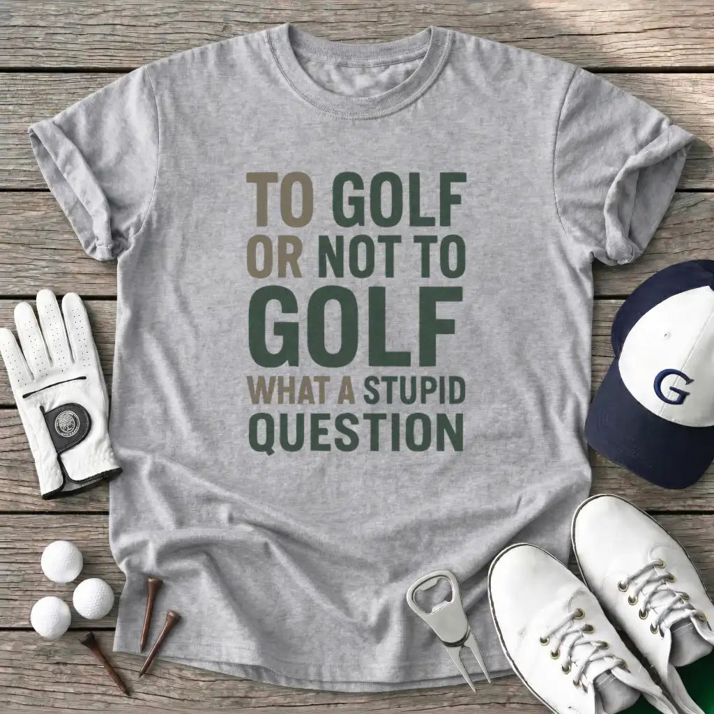 Sport Grey / S Golf Not Golf What T-Shirt
