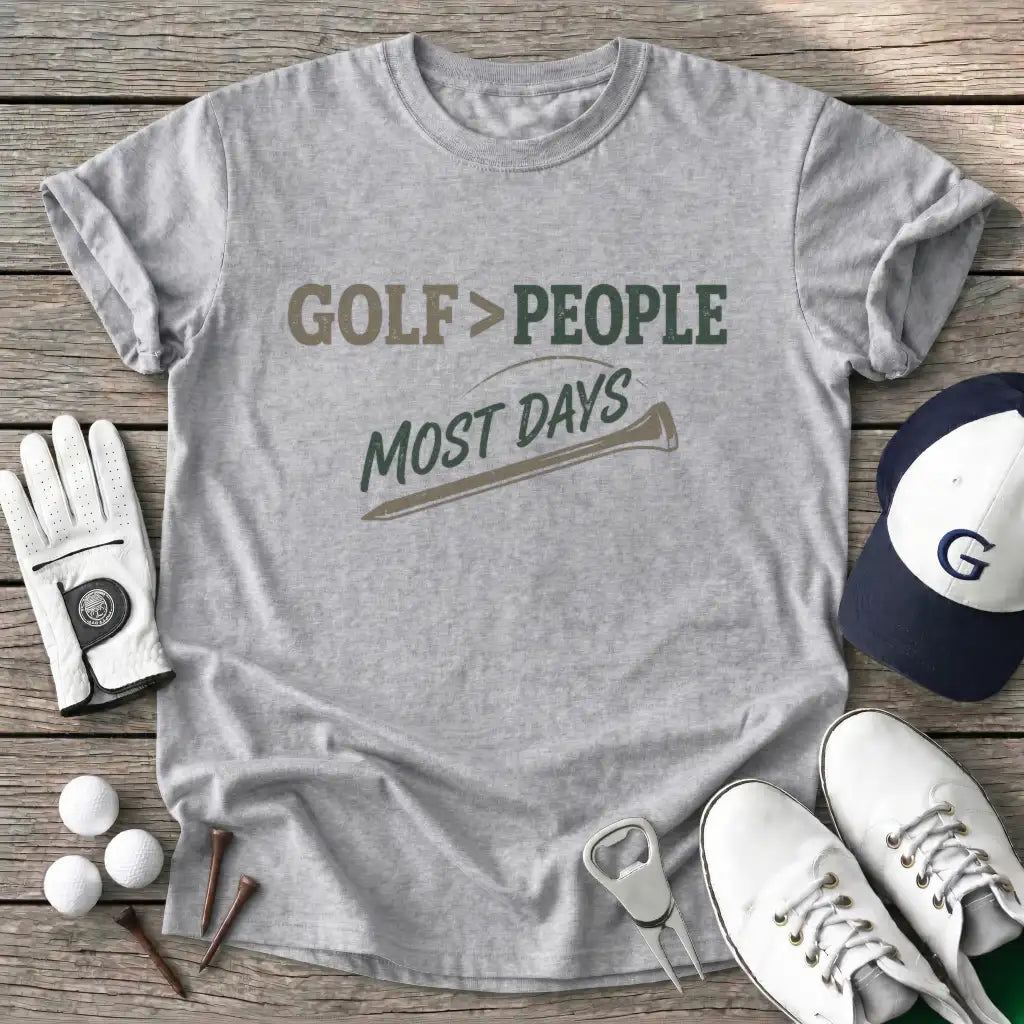 Sport Grey / S Golf People Most T-Shirt