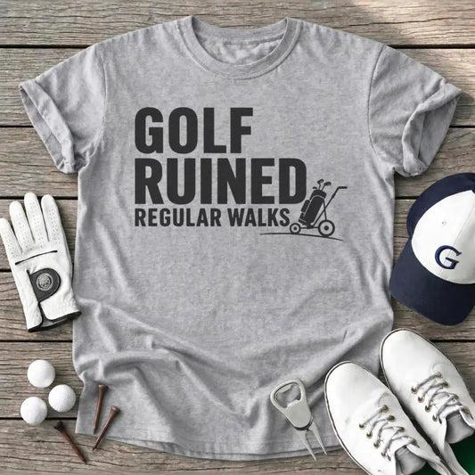 Sport Grey / S Golf Ruined Regular T-Shirt