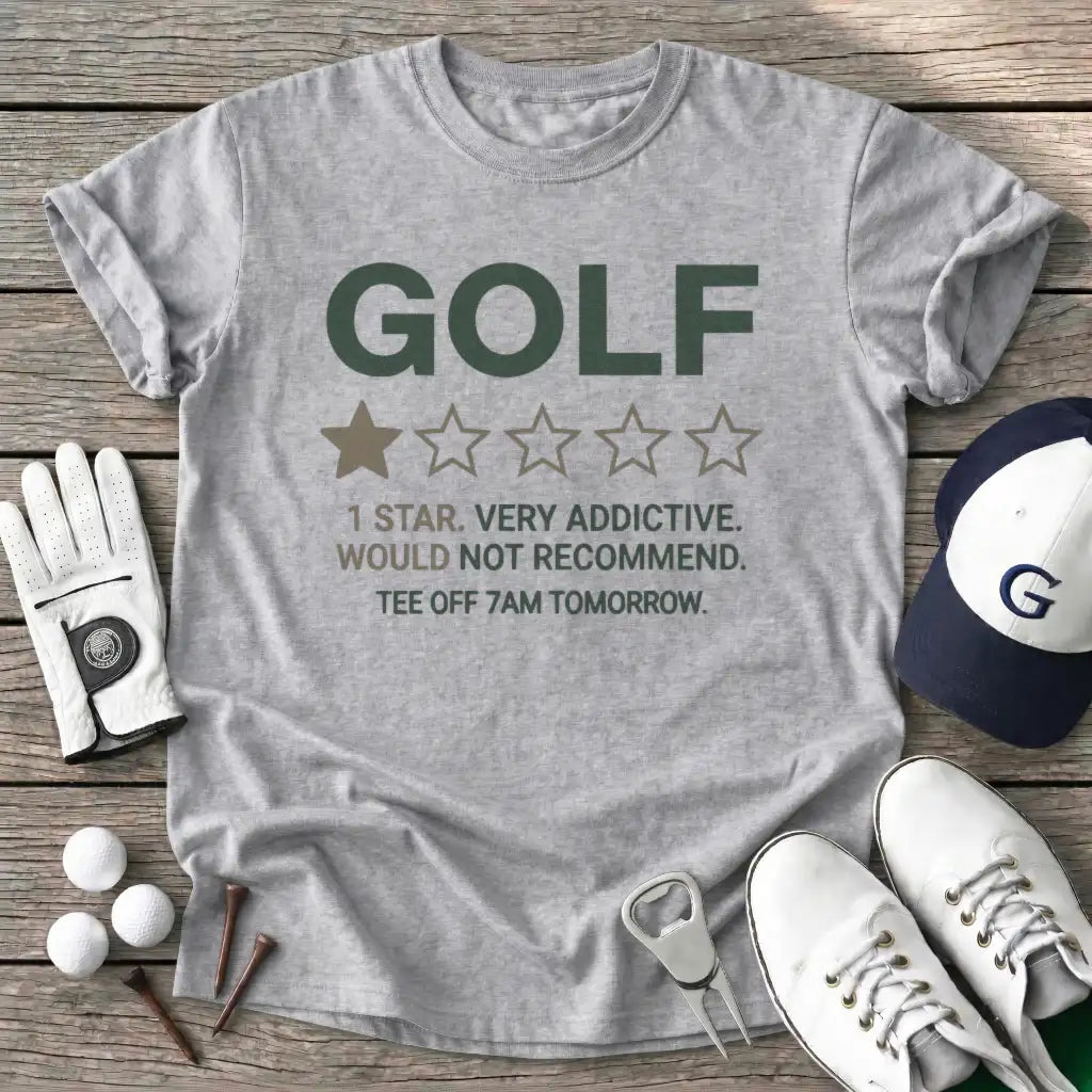 Sport Grey / S Golf Star Very T-Shirt