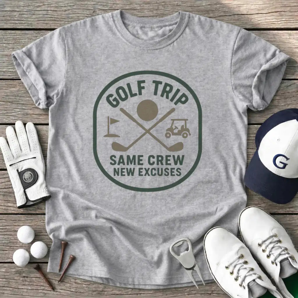 Sport Grey / S Golf Trip Same Crew T-Shirt