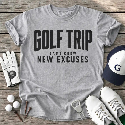 Sport Grey / S Golf Trip Same Crew T-Shirt