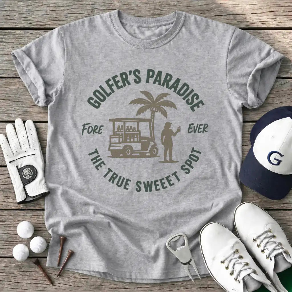 Sport Grey / S Golfers Paradise T-Shirt