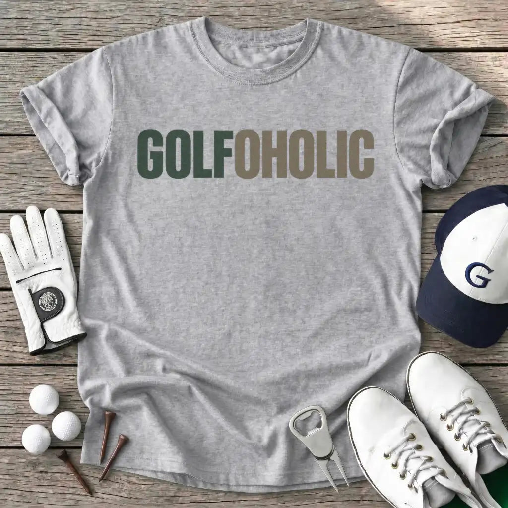 Sport Grey / S Golfoholic T-Shirt