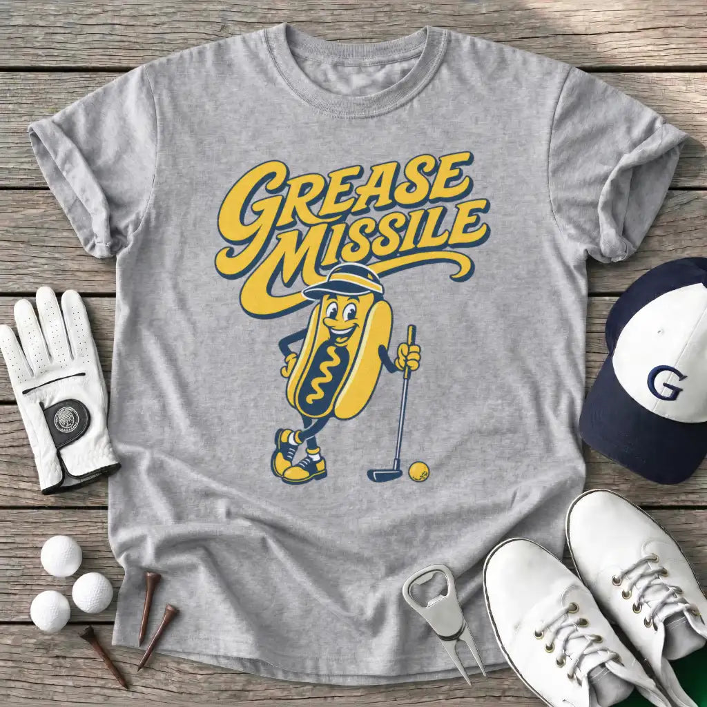 Sport Grey / S Grease Missile T-Shirt