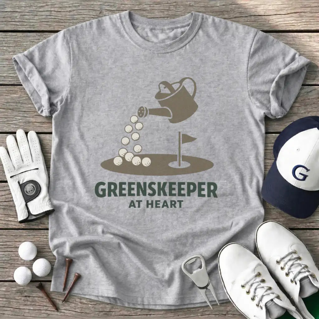 Sport Grey / S Greenskeeper Heart T-Shirt