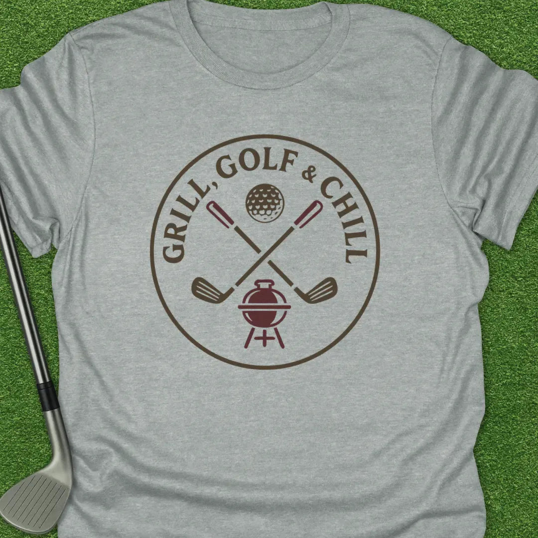 Sport Grey / S Grill Golf Chill T-Shirt