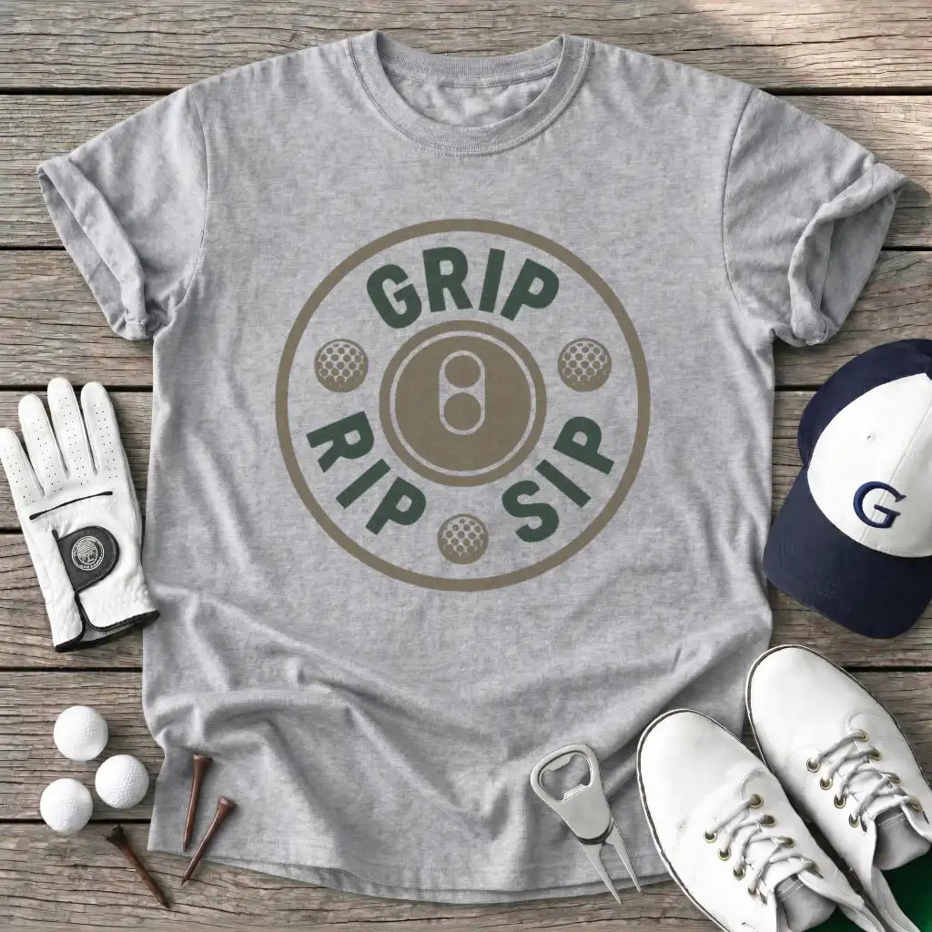 Sport Grey / S Grip Rip Sip T-Shirt