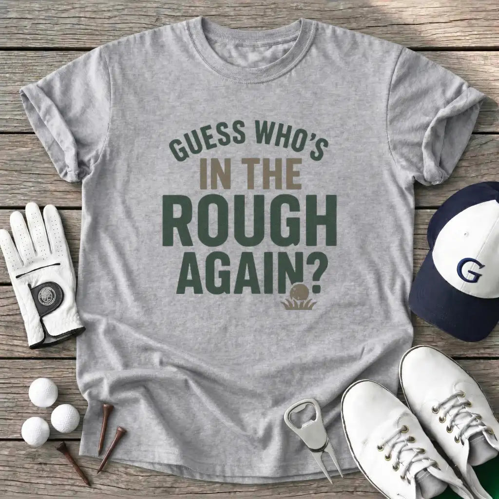 Sport Grey / S Guess Whos The T-Shirt