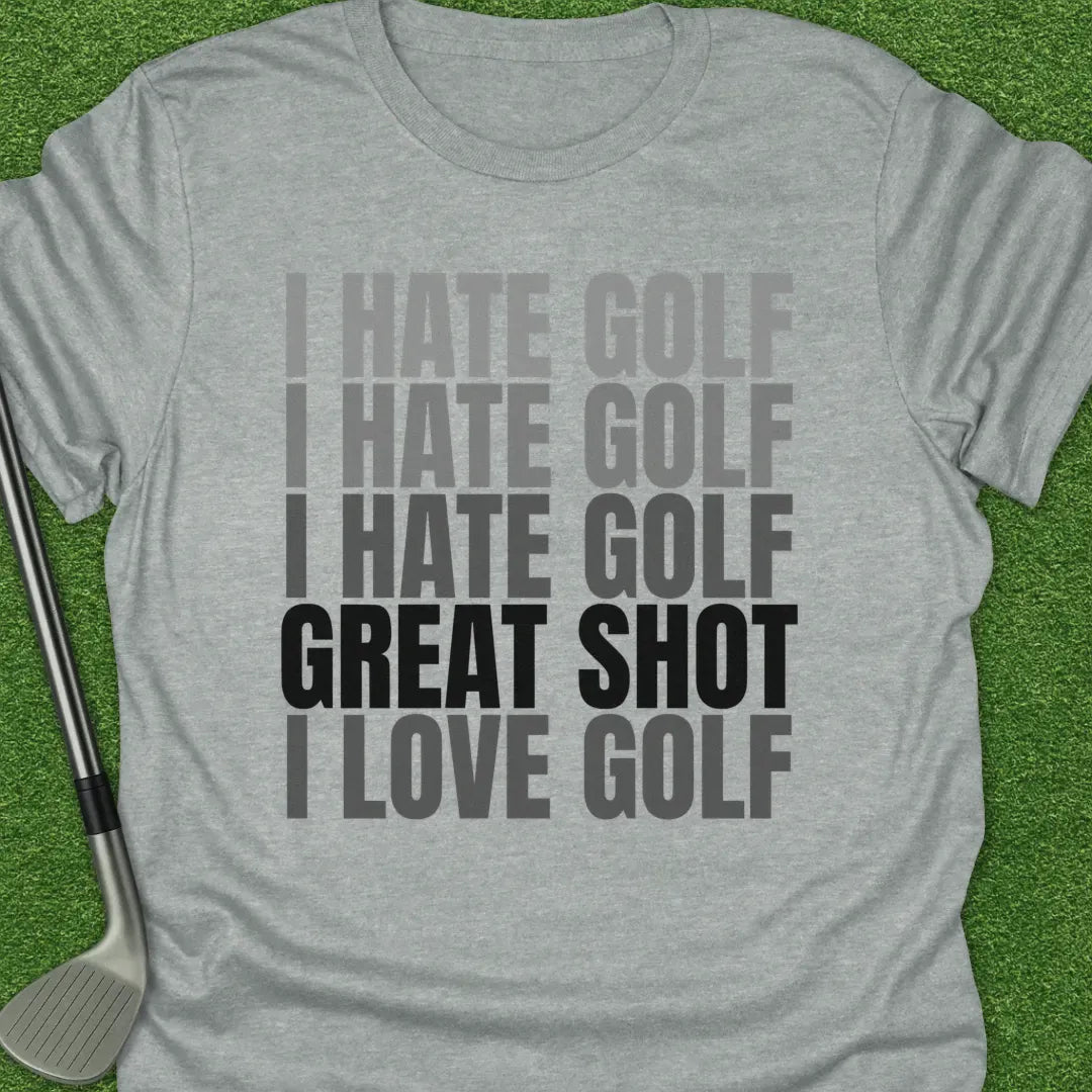 Sport Grey / S Hate Golf Hate Golf T-Shirt