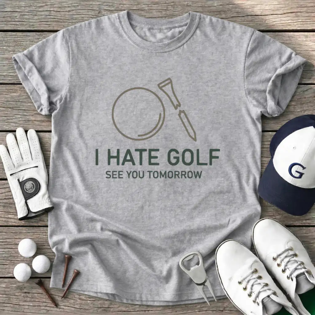 Sport Grey / S Hate Golf See You T-Shirt