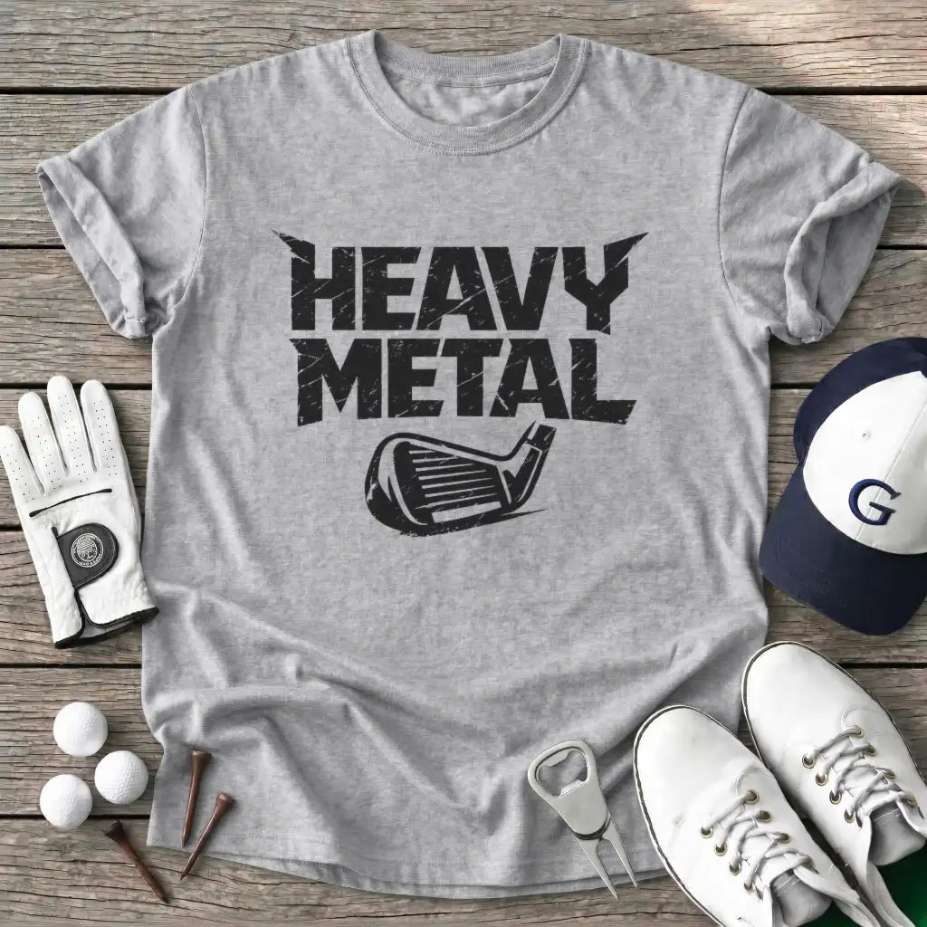 Heavy Metal T-Shirt in Sport Grey