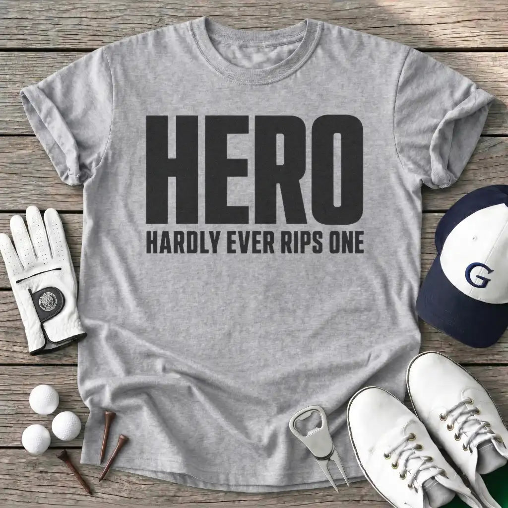 Sport Grey / S Hero Hardly Ever T-Shirt