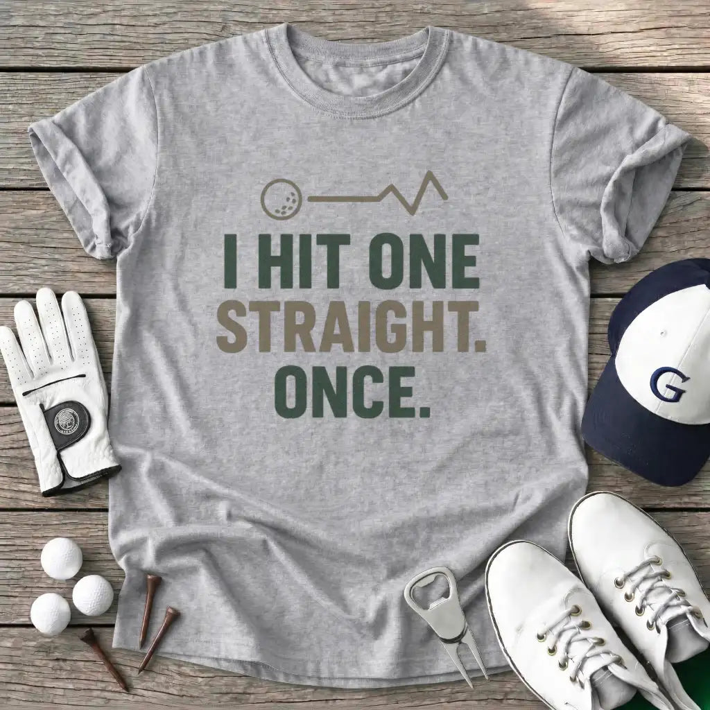 Sport Grey / S Hit One Straight T-Shirt