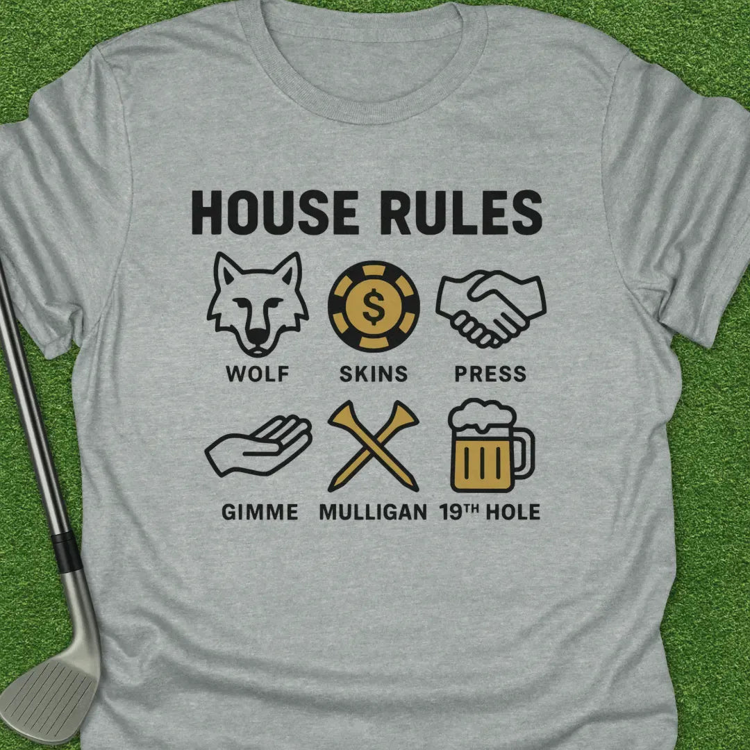 Sport Grey / S House Rules Wolf T-Shirt