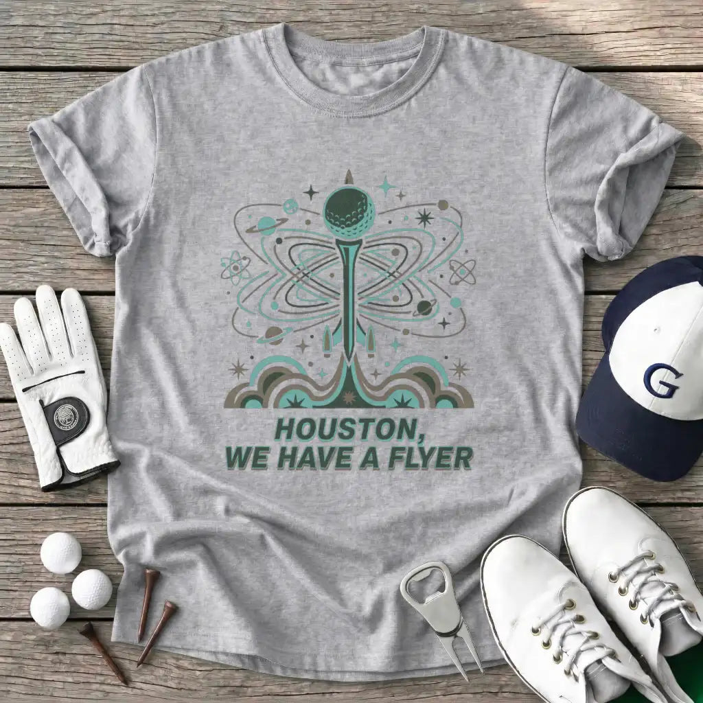 Sport Grey / S Houston Have Flyer T-Shirt