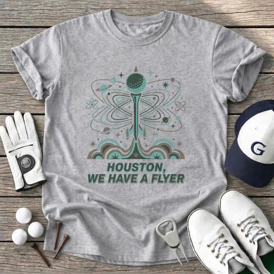 Sport Grey / S Houston Have Flyer T-Shirt