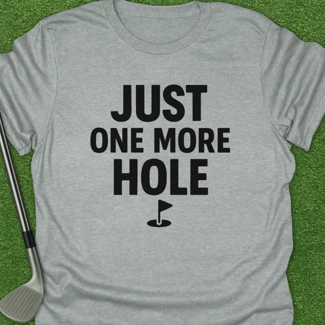 Sport Grey / S Just One More Hole T-Shirt