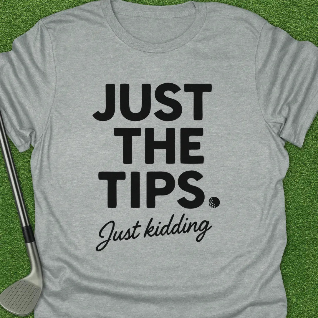 Sport Grey / S Just The Tips Just T-Shirt